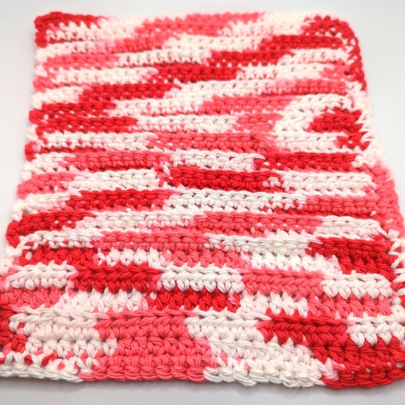 💞2/$20 HAND CRAFTED Crocheted All Purpse 100% Cottn Reusble Bath or Dish Cloths - Picture 1 of 6